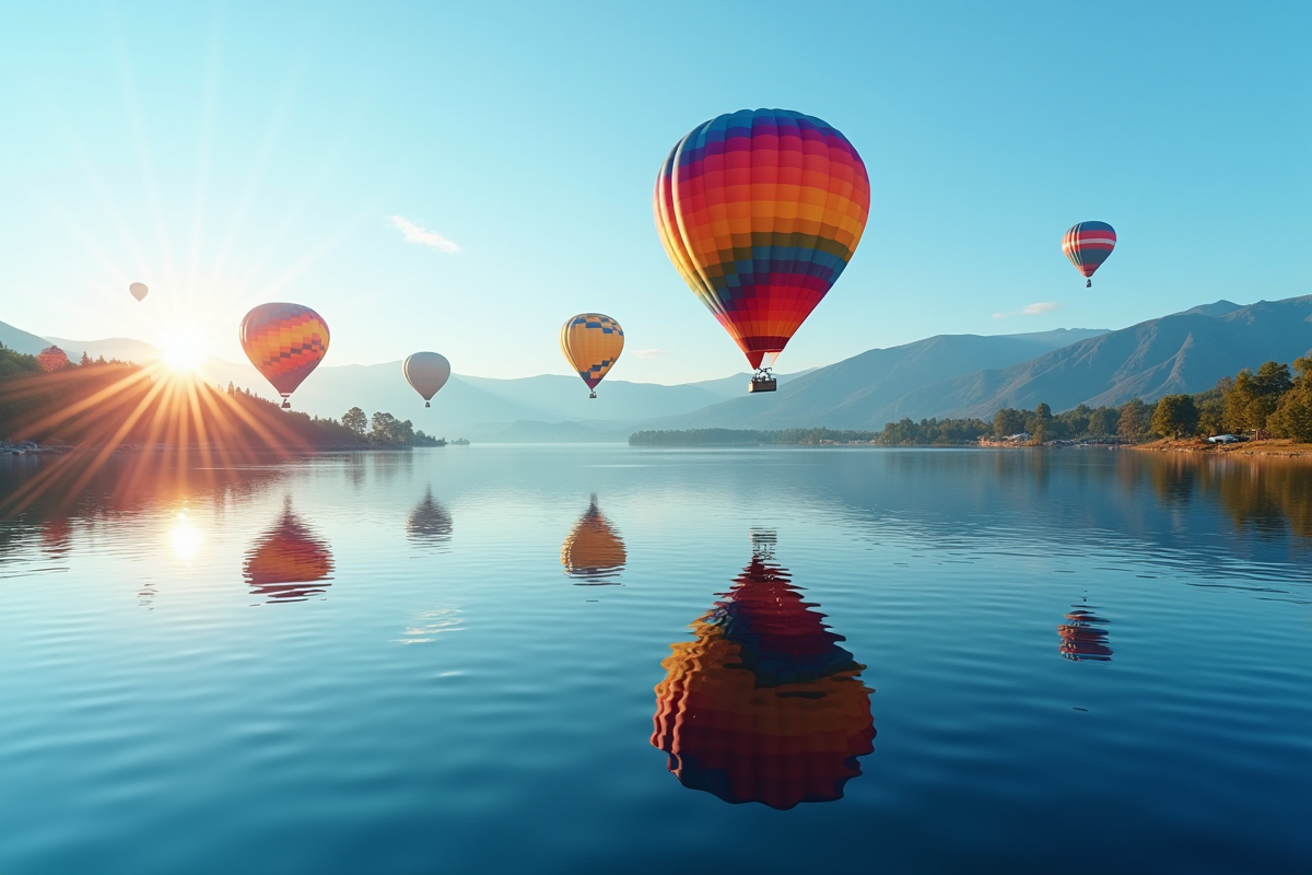 montgolfière ciel